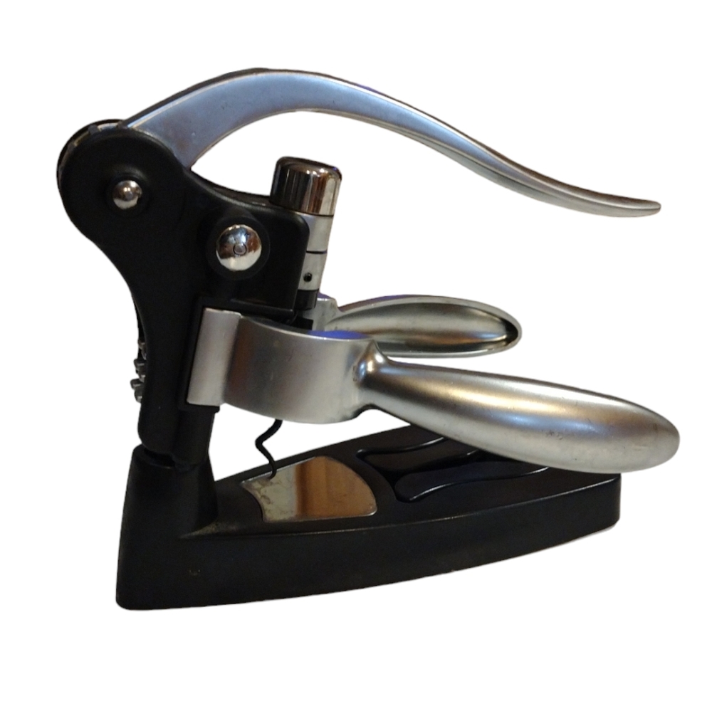 BOGO: Wine Bottle Opener, label remover & stand